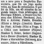 Desportiva Ferroviária-CSKA „Septemvriysko zname“ 1:0